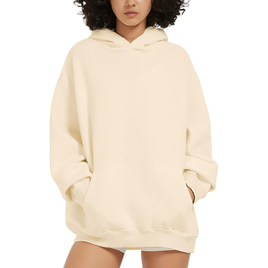 Sweat à capuche délavé à l'acide avec empiècements en tissu contrastant sur les côtés, coupe décontractée, épaules tombantes, poches latérales - Product Image 5