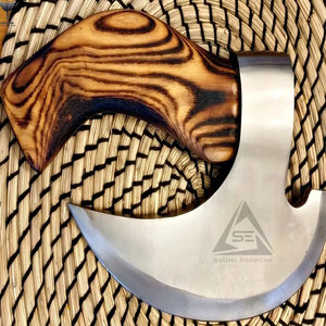 Couteau à pizza de haute qualité avec manche en bois et lame en acier inoxydable, fabriqué au Pakistan, prix de gros abordable - Product Image 4