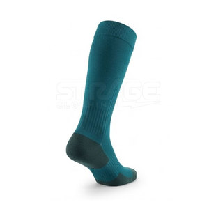 High Stretch Crew <b>Socks</b> Breathable Fabric Cushioned Heel Secure Cuff <b>Long</b>-Lasting Knit Quick Dry Customizable Basketball <b>Socks</b> - Product Image 5