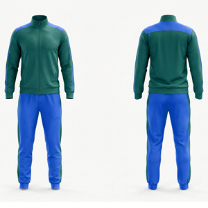 Survêtement de sublimation de qualité supérieure pour hommes et femmes, tenue de sport et de course, vêtements de fitness personnalisables avec logo, vente en gros - Product Image 2