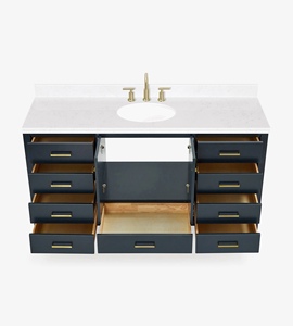Mueble de Baño Abigail de 66 Pulgadas con Lavabo Individual, Directo de Fábrica, Solo 7 Opciones de Acabado, Directo de Fábrica Vietnam - Product Image 5