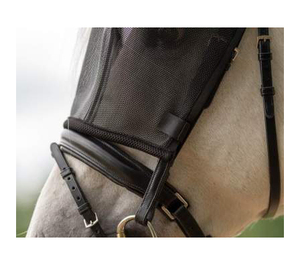Couverture de protection anti-mouches pour chevaux, design léger de qualité supérieure avec couverture complète des yeux et des oreilles pour les chevaux pendant les séances d'entraînement en extérieur - Product Image 6