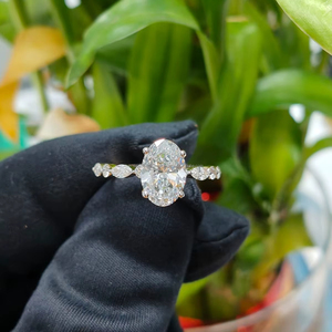 Bague de fiançailles et de mariage en or style vintage avec diamant, certifiée IGI, bijoux de luxe, sertissage clos, taille brillant pour femme - Product Image 1