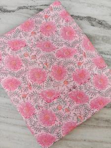 Tela estampada a mano de Jaipur, tela de algodón estampada a mano, tela india hecha a mano para vestidos, proveedor mayorista de tela de algodón. - Product Image 6