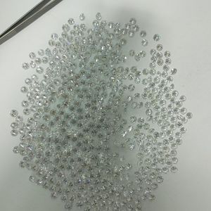 Diamantes facetados de color H y claridad VS, gemas redondas brillantes - Product Image 1