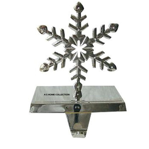 Excellent Quality Factory Supplies Blank Sublimation Christmas Tree Aluminum Metal <b>Stocking</b> <b>Holder</b> For Angel Shape Design - Product Image 6