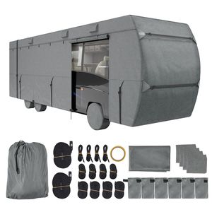 Funda para Autocaravana Clase C de 29-32 pies, Impermeable, Resistente al Viento, Antidesgarros, de Tela Oxford, Accesorios Exteriores para RV - Product Image 1