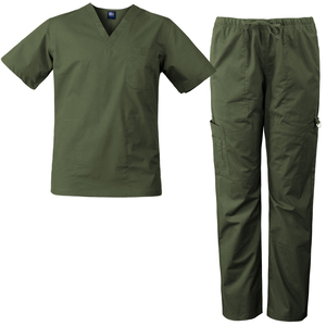 Hot Sale Women Nursing <b>Scrubs</b> <b>Set</b> Short Sleeve Jogger Pants Soft Stretchy Hospital Medical Uniform - Product Image 4