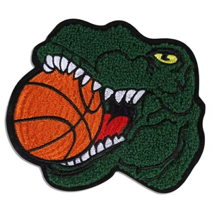 Écussons brodés en chenille personnalisés, grand logo animalier, badge avec texte pour sweat-shirts, sweats à capuche, vestes universitaires et toutes les tenues - Product Image 2