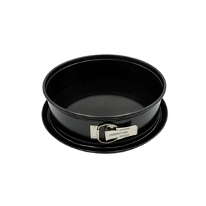 พิมพ์เค้กสปริงฟอร์มขนาด 26 ซม. (10 นิ้ว) ก้นถอดออกได้ ผลิตจากเหล็กเคลือบอลูมิเนียม ทนทาน เป็นมิตรต่อสิ่งแวดล้อม เคลือบสารกันติด เหมาะสำหรับการอบขนมที่บ้าน - Product Image 1