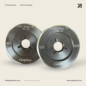 Buttress <b>Thread</b> Plug <b>Gauge</b> Buttress <b>Thread</b> Ring <b>Gauge</b> GO/NOGO Diameter Range: 10 mm to 300+ mm TPI: 20 TPI to 2 TPI - Product Image 3