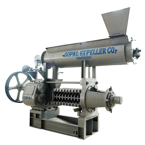 Presse à huile automatique multi-graines GOPAL 10 TPD pour arachides, sésame, soja, noix - Product Image 1