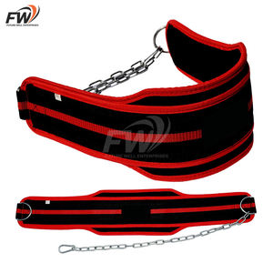 Cinturón de soporte lumbar personalizado de neopreno resistente, antideslizante y cómodo para levantamiento de pesas, dips y dominadas. - Product Image 2