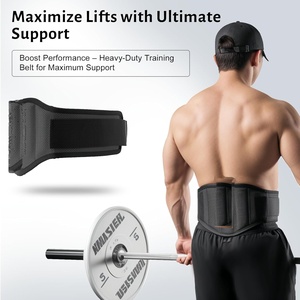 Cinturón de levantamiento de pesas contorneado de 7.5 pulgadas con soporte acolchado para la espalda, cinturón de nailon para gimnasio, para sentadillas, peso muerto, avallanamientos, entrenamiento para hombres y mujeres - Product Image 6