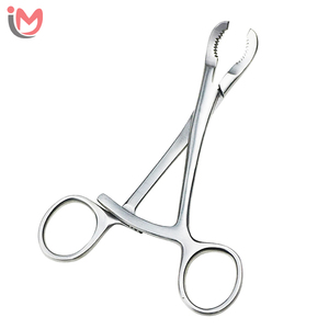 Pinces de réduction dentées pour phalanges, instruments d'orthopédie vétérinaire, services OEM en gros - Product Image 1