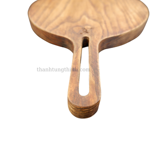 เขียงไม้ทรงกลม แฮนด์เมด สไตล์เรียบง่าย สำหรับใช้ในครัว จากเวียดนาม - Product Image 4