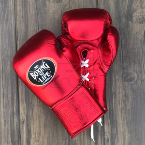 Gants d'entraînement de boxe MMA personnalisés |   Structure à Doigts Entiers |   Lacets à boucles auto-agrippantes |   Construction en cuir véritable |   Évacuation de l'humidité |   4 - Product Image 3