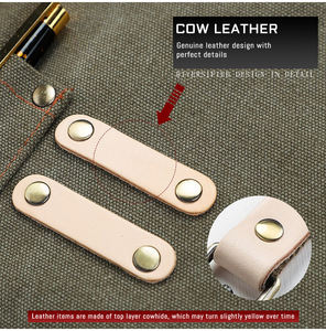 Tablier sans manches en toile de coton unisexe avec logo personnalisé bavoir ajustable pour la cuisine, la cuisson, le bar, le café, le <span class=keywords><strong>chef</strong></span> ou le nettoyage - Product Image 5