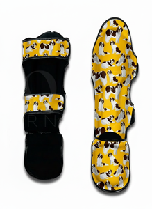 Protège-tibias professionnels de boxe thaïlandaise en mousse EVA pour enfants et adultes – Équipement de protection pour le kickboxing et le MMA - Product Image 6
