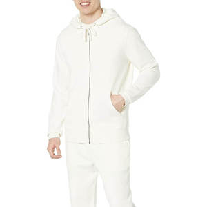 Unisex Adults 2 in 1 Lightweight Hooded Full <b>Zip</b> Breathable Polyester Sporty Casual Tracksuit Set Autumn Wear - Product Image 6