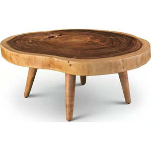 Table basse et table d'appoint de style nordique, design haut de gamme, base en aluminium plaqué or, plateau rond en verre, pour la maison et l'hôtel - Product Image 4