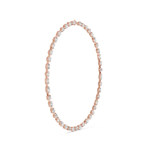 14k Yellow Gold <b>Heart</b>/Oval/Marquise/Emerald Lab-Grown Diamond Wedding <b>Necklace</b> | New Grown Diamond - Product Image 2