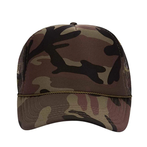 Gorra Trucker de 6 Paneles de Alta Calidad, Duradera y Transpirable, Personalizada de Fábrica, con Parche Bordado de 5 Paneles, Logotipo de Camuflaje, Malla, Diseño Clásico - Product Image 4