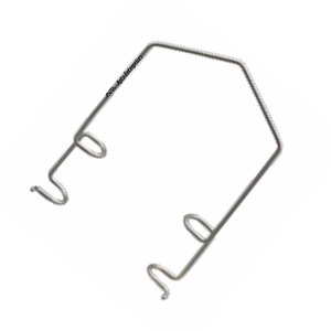 Espéculo Kratz Barraquer de 4 cm de Longitud Total para Cirugía Oftálmica Manual, con Hoja de Alambre de 15 mm en Ángulo - Product Image 5