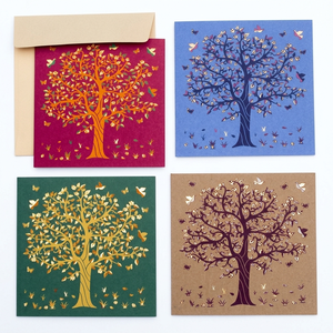Juego de Tarjetas y Sobres Premium, Impresión Personalizada OEM, Papelería de Lujo al por Mayor para Invitaciones, Regalos y Venta al por Menor - Product Image 1