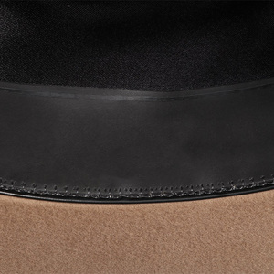 Chapeau de cowboy GENERSA SPORTS marron 100% laine à large bord, unisexe, décontracté, pour l'extérieur, toutes saisons, adulte, 50-52 cm, cyclisme et voyage - Product Image 5