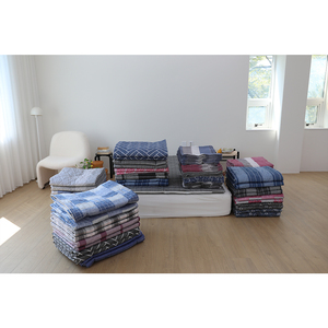 Couette en polaire douce matelassée pour toutes les saisons 145x180cm, ambiance cosy, couette en polaire légère pour l'intérieur - Product Image 2