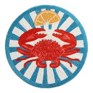 Sets de table brodés de perles florales, sets de table ethniques brodés de perles pour la maison - Product Image 5