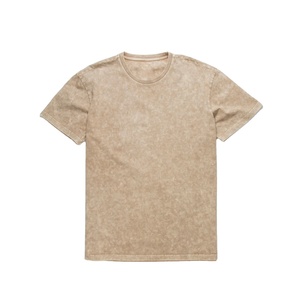 เสื้อยืดสตรีทแวร์สไตล์วินเทจสำหรับผู้ชาย ลายพิมพ์ดิจิทัลแบบเรียบง่าย สีดำ ล้างสีแบบแอซิด ผ้าถัก ลายกราฟิกสีดำ - Product Image 1