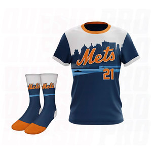 Wholesale Sublimated Baseball Wear Deal Package Bundle Youth Unisex <b>Button</b> Up Embroidery Printed Baseball Uniforms Hoodies Bags - Product Image 2