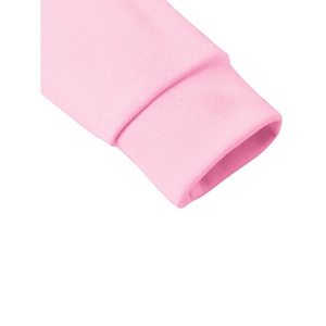 Conjunto de Sudadera con Capucha y Pantalones Rosa, Unisex, Casual, de Forro Polar, Color Sólido, Corte Regular, para Otoño, Poliéster/Algodón, Transpirable, de Secado Rápido - Product Image 4