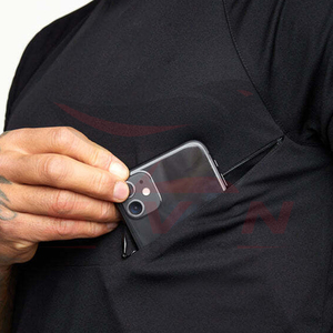 Conjunto de Camisa y Pantalones Cortos de Verano para Hombre, Color Negro Sólido, Más Vendido, de la Más Alta Calidad, Tela Suave, Diseño Único, Novedad - Product Image 5