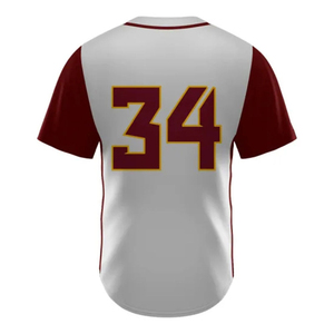 Maillots de sport respirants à séchage rapide, design classique unique, nouvelle collection, uniforme de baseball 100% polyester, best-seller - Product Image 2