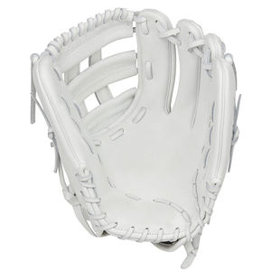 WARPRO INDUSTRY <b>White</b> 12.5 Inch Lightweight Knit Fabric Baseball Glove Durable Right-Handed <b>Throw</b> Professional Use Training High - Product Image 1