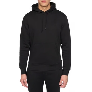 Ensemble de survêtement décontracté pour homme 100 % coton, sweat à capuche et pantalon de jogging imprimés en molleton, ensemble sweat-shirt et pantalon tendance pour l'hiver - Product Image 5