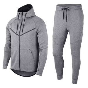 Survêtement unisexe d'hiver de haute qualité, imprimé, personnalisé, avec fermeture éclair intégrale, imperméable, 100 % coton, logo personnalisé - Product Image 1