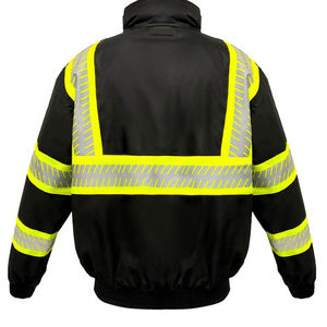 Premium Quality Customise Working Safety Jacket for Workers Custom Design With High Quality Zipper Jacket Safety <b>Tool</b> Pockets - Product Image 3