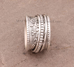Anillo de Plata de Ley 925 al por Mayor, Anillo Liso de Alta Calidad Pulido S925, Anillo de Dedo con Flor, Joyería de Boda para Mujeres y Hombres - Product Image 2