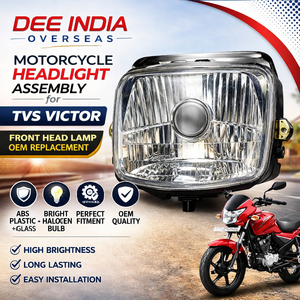 Conjunto de Faro Delantero para Motocicleta TVS Victor |   Faro Delantero de Repuesto OEM - Product Image 3