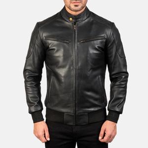 Veste en cuir de haute qualité, unisexe, coupe ajustée, style streetwear d'hiver, vêtement d'extérieur tendance, séchage rapide, respirante, douce et durable - Product Image 4