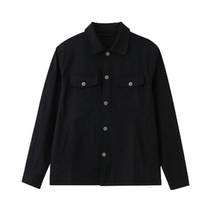 เสื้อแจ็คเก็ตซาฟารีผู้ชายผ้าฝ้าย 100% |   เสื้อคลุมสไตล์สตรีทสำหรับฤดูหนาว ระบายอากาศได้ดี ปักลายสวยงาม ทรงหลวม พร้อมเข็มขัดรัดตัว ซับในทำจากผ้าขนสัตว์ - Product Image 4