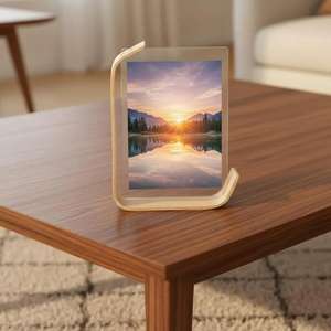 High Quality <b>Table</b> top Frame Canada-themed Products Handmade Wood Picture Frames-Classic Oak Country <b>Pine</b> Rosewood Walnut Wood - Product Image 2