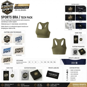 Sujetador Deportivo de Secado Rápido con Diseño Único, Sujetador Deportivo Multifuncional para Mujer, Fabricado en Fábrica - Product Image 5