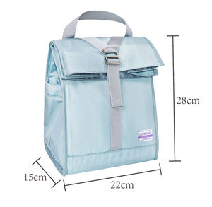 Wholesale Senda SC22-018B <b>Pink</b> Blue Polyester+Aluminum Film Vietnam Multifunctional Heatable Layered Mommy Baby Bag With USB - Product Image 2