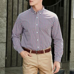 Ceinture en cuir véritable pour homme, ceinture classique en cuir de vache marron avec boucle en métal durable, pour tenue formelle et décontractée - Product Image 3