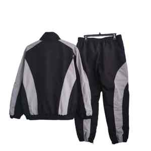 Unisex new arrival men color combination light <b>weight</b> running windbreaker jacket <b>set</b> tracksuits nylon tracksuit for men & <b>Women</b> - Product Image 3